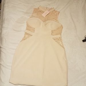 Peach dress